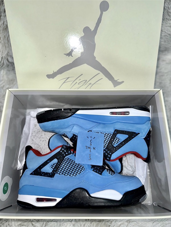 Air Jordan 4 Retro x Travis Scott 'Cactus Jack' photo review